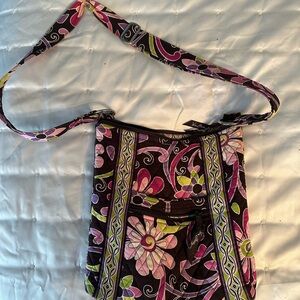Floral Patterned Crossbody Bag